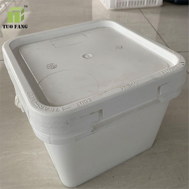 15L Square Plastic Paint Bucket Injection Mould With Lid