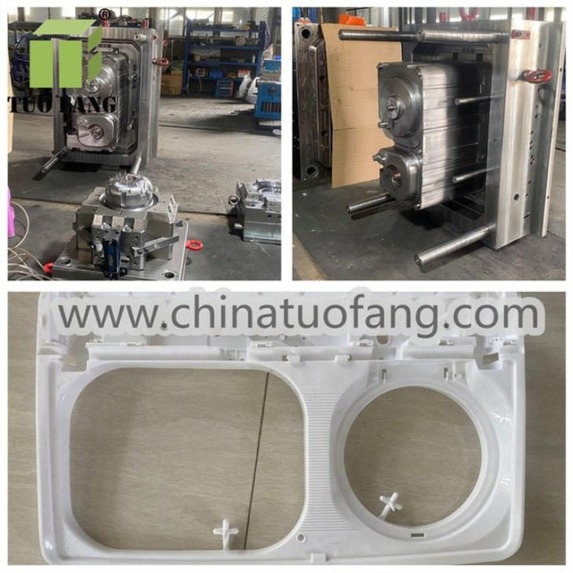 Two-Tub Washing Machine Plastic Control Table Injection Mould