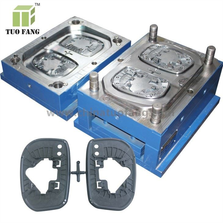 OEM Plastic Injection Auto Rear View Mirror Shell Mould